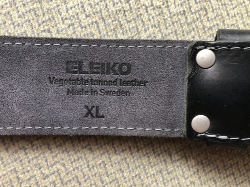 Eleiko leather belt - leather, belt/