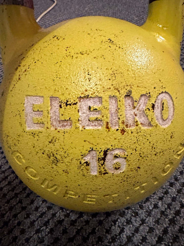 Eleiko kugelhantel gelb - eleiko,